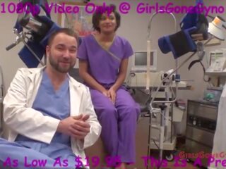 Ebony feature Jackie Banes Examined By master Tampa & Doctor Rose At GirlsGoneGyno&period;com