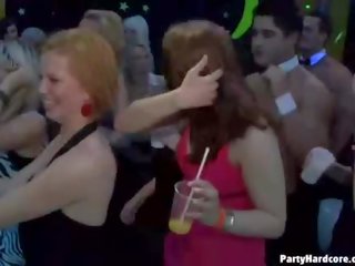 Tons of group adult film mov on the dance floor